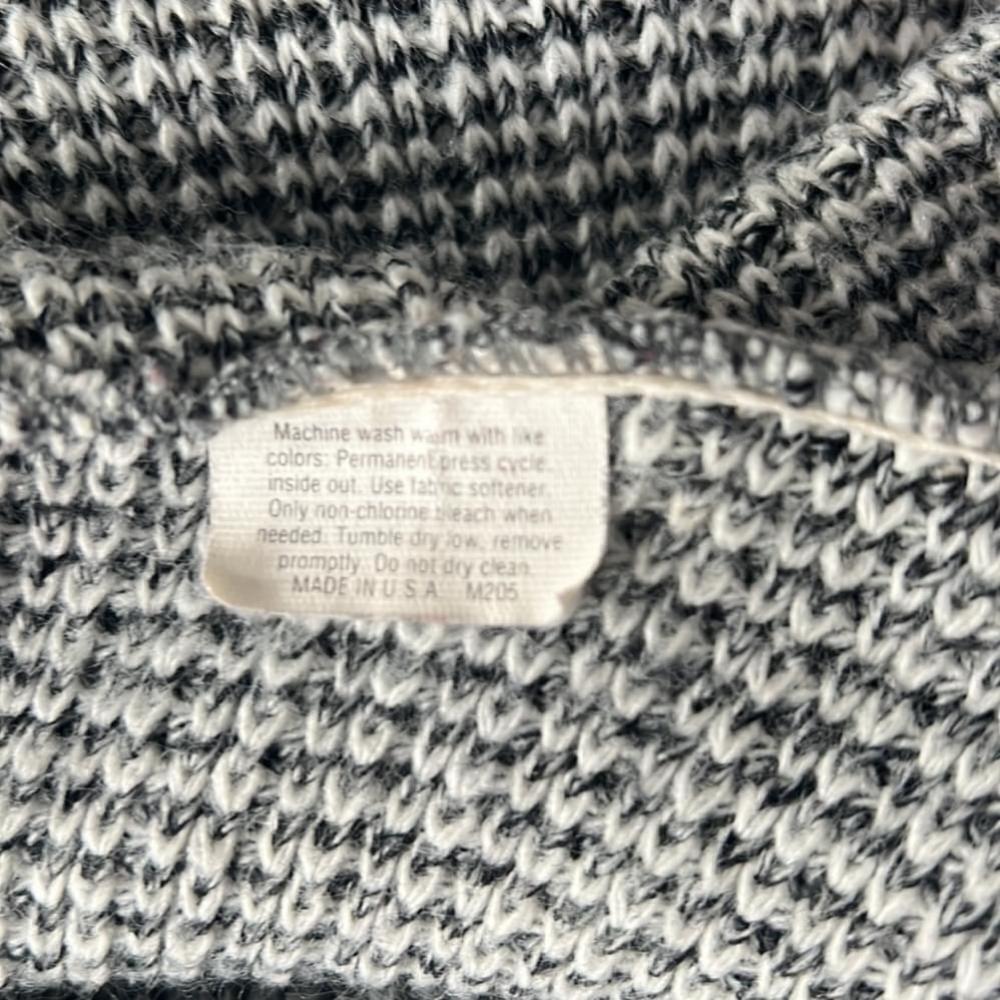 Vintage 90s Jantzen Chunky Rib Knit Oversized V-Neck Pullover Sweater - Picture 11 of 11